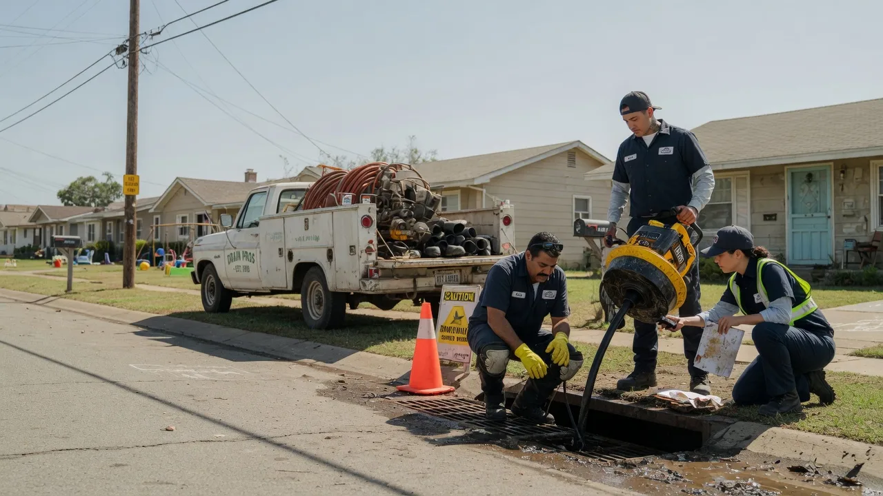 Drain Cleaning in Garrison, TX near me